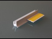 Profil okienny z lamelą/gumką  6mm