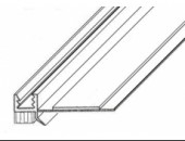 Protektor 37111  Profil Okienny 6 mm z uszczelką